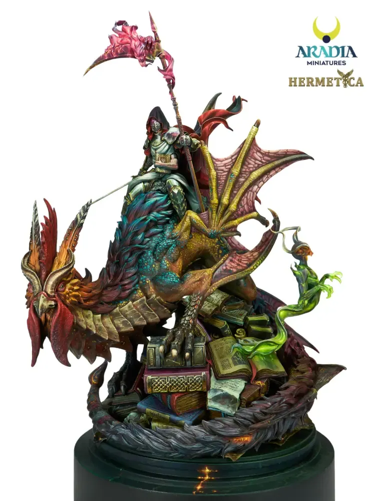 Aradia Hermetica Guardian of the Threshold figurine résine à peindre