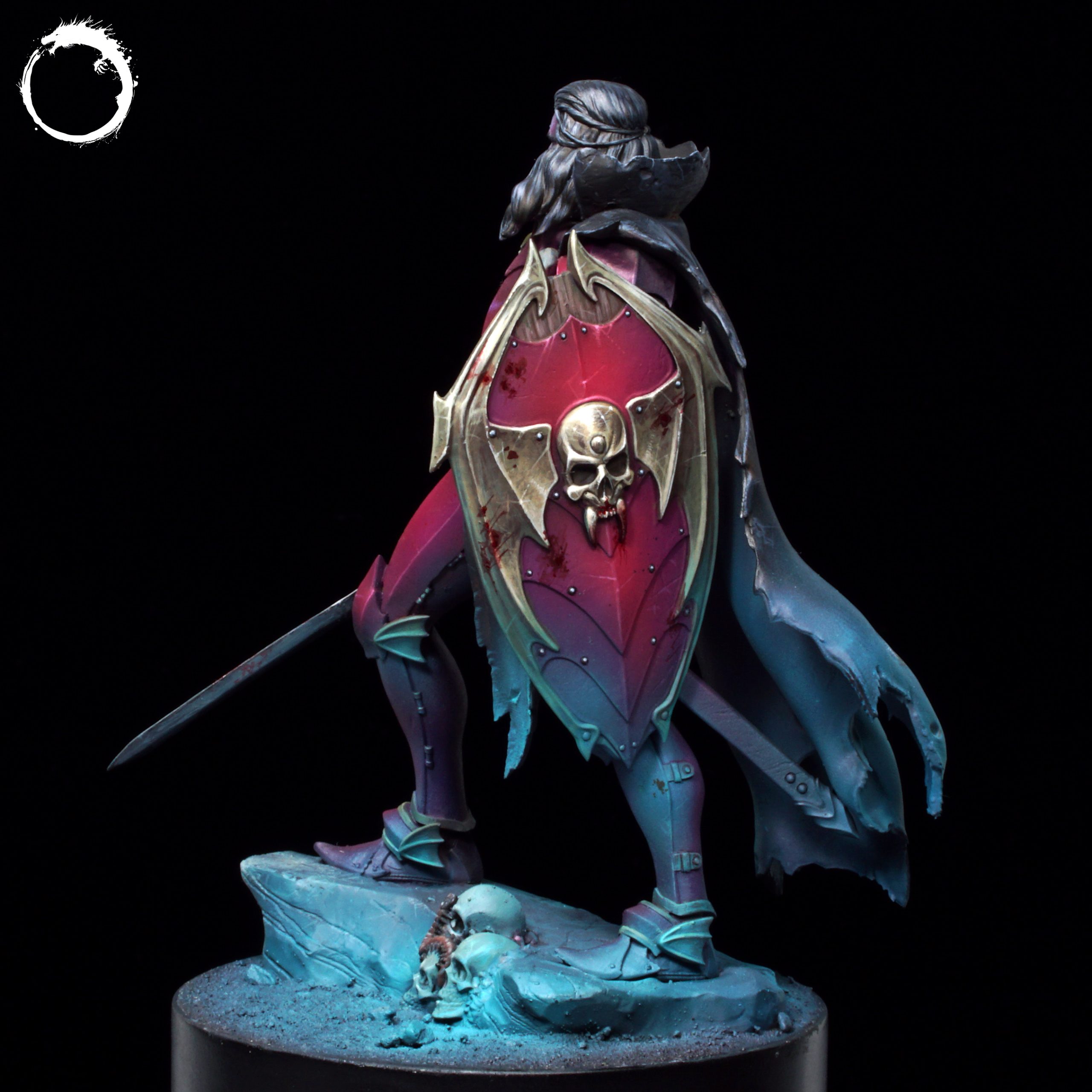 Akelarre Models 80mm figurine Dracul Lord Undead résine