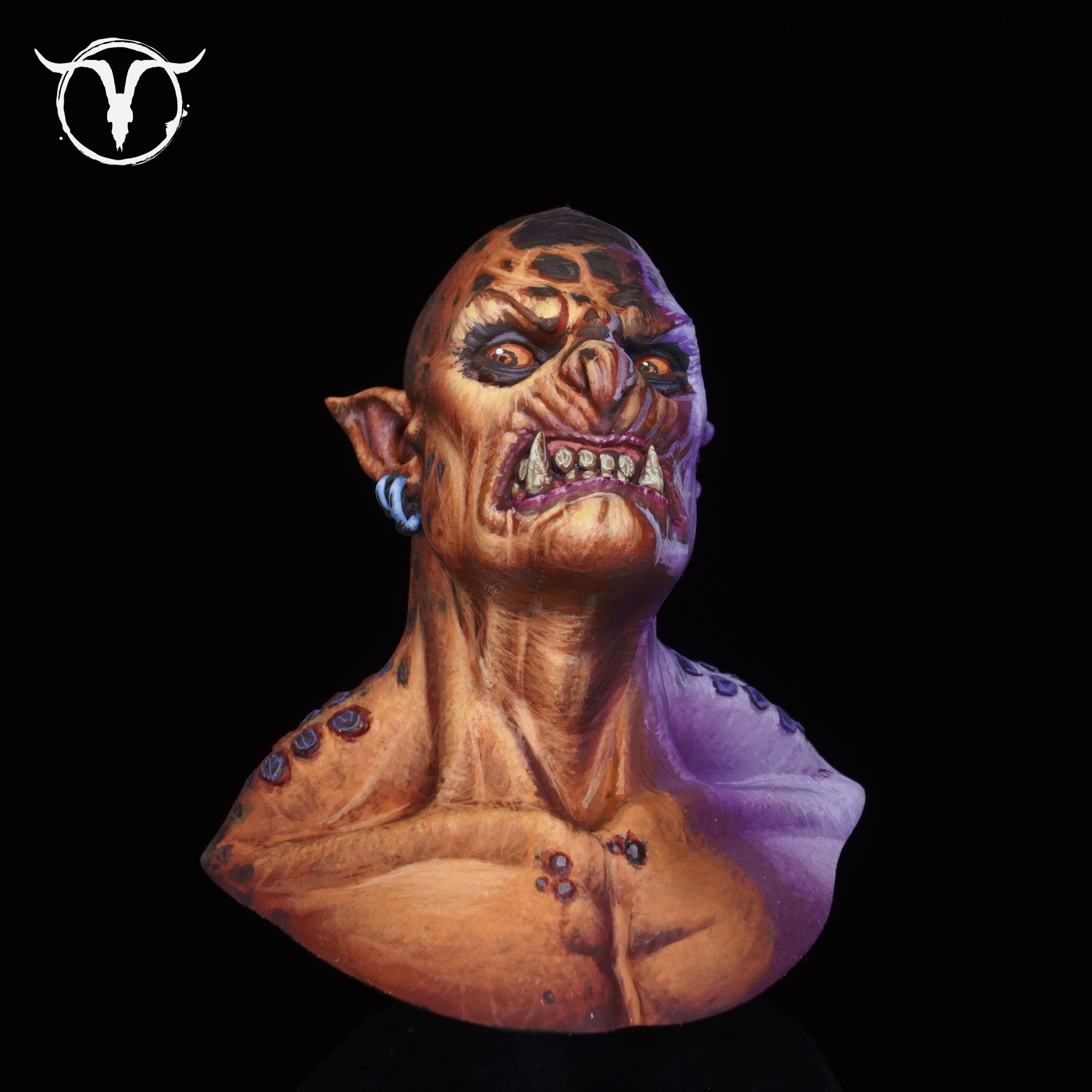 Akelarre Models Academic Orc buste résine à peindre