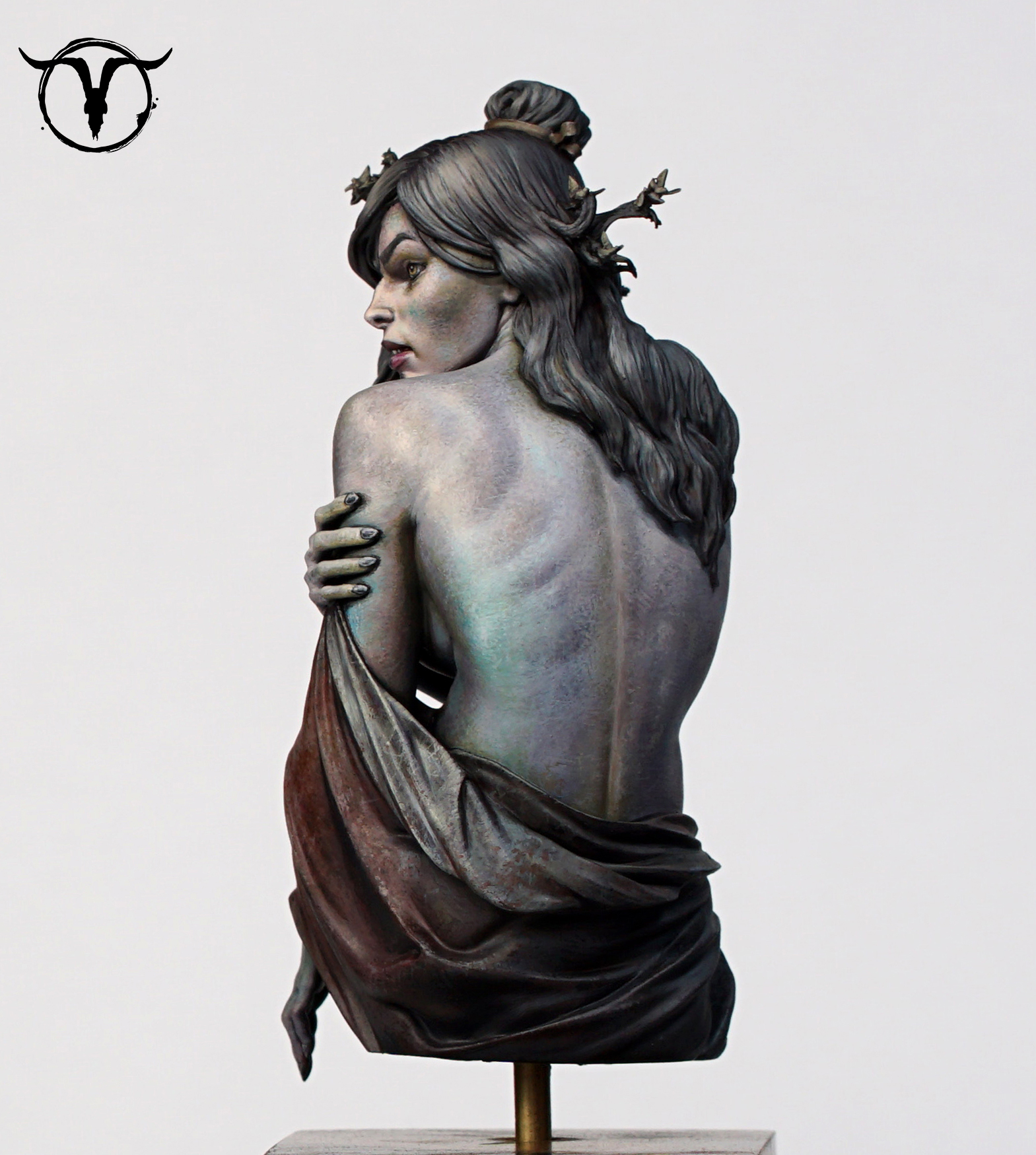 Akelarre Models Busts buste Black Moth résine 400 ex