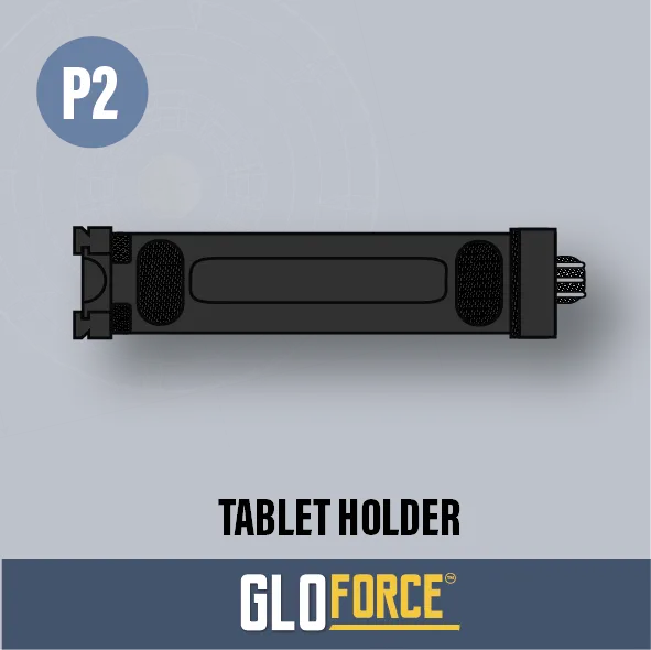 GLOFORCE COMPONENTS P2 Support tablette réglable mains libres