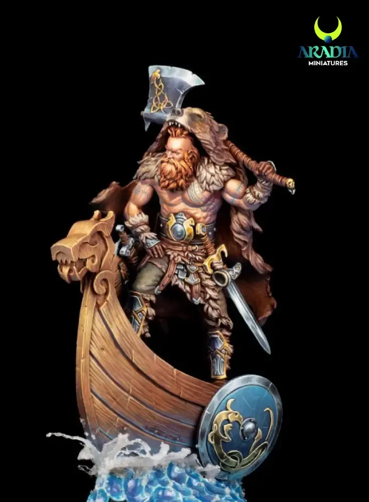 Aradia Minis Hyperborea Olafur figurine résine à peindre