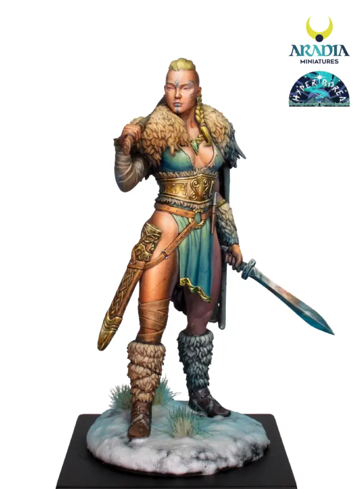 Aradia Minis Hyperborea Thyra figurine en résine à peindre