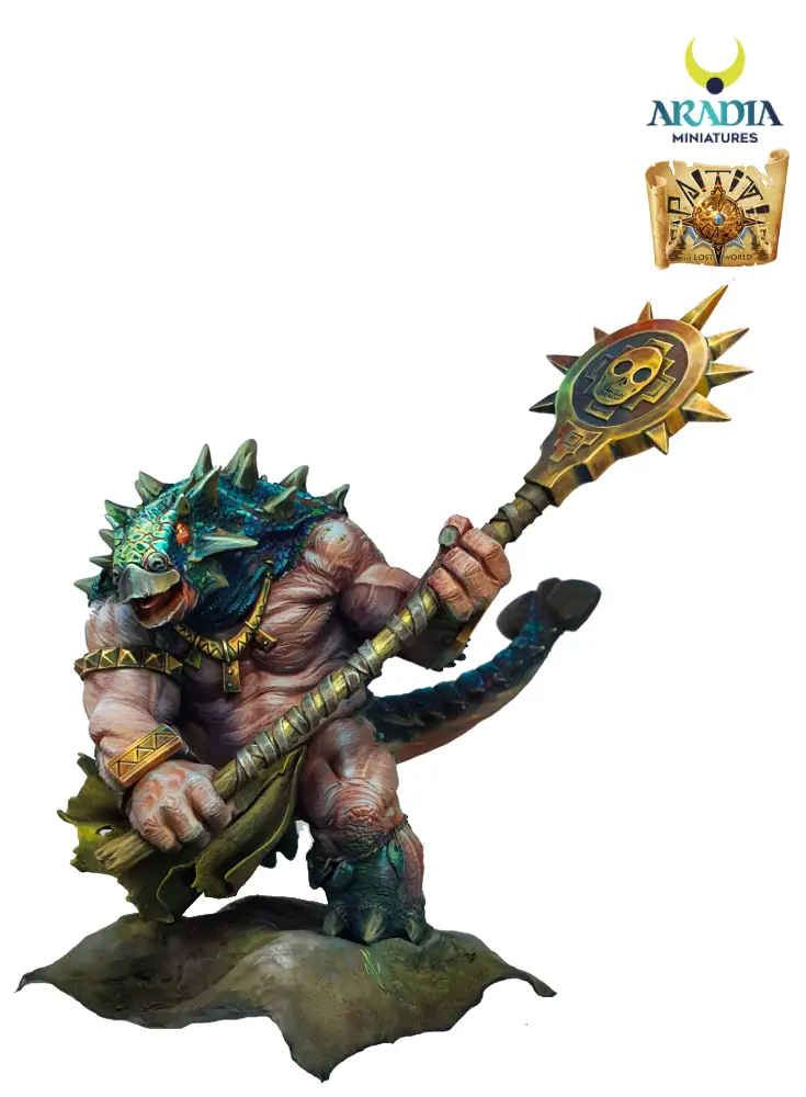 Aradia Minis Paititi: the Lost World Ankoptl figurine résine