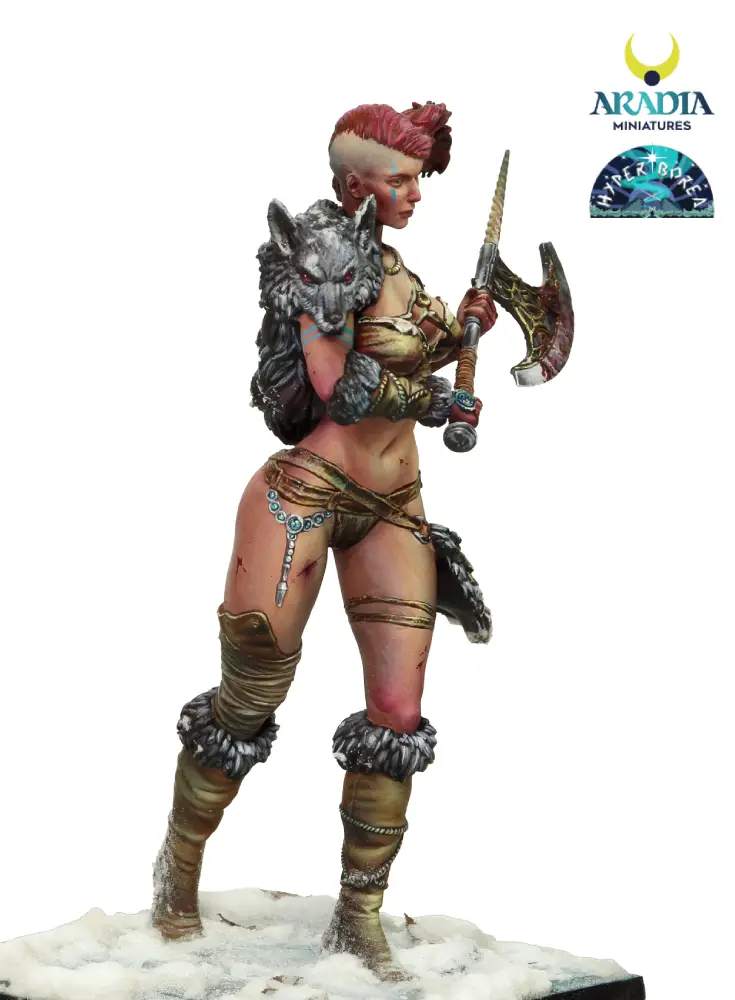 Aradia Hyperborea Anja figurine en résine à peindre