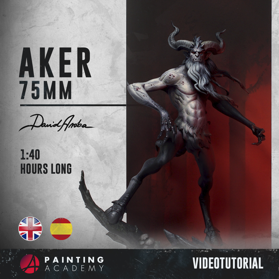 Akelarre Models 75/80 mm Aker 75mm vidéotutoriel peinture 1h40