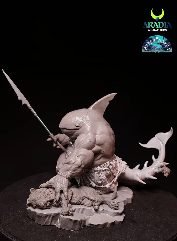 Aradia Minis Hyperborea Tulkha Killer Whale figurine résine à peindre