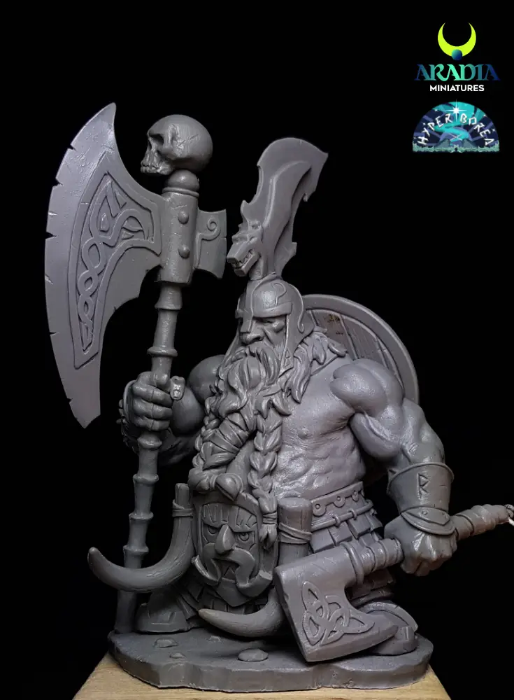 Aradia Minis Hyperborea Nöri Dvergar figurine résine