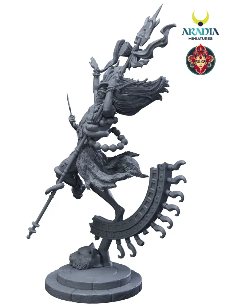 Aradia Minis Kali Yuga Shiva the Destroyer figurine résine à peindre