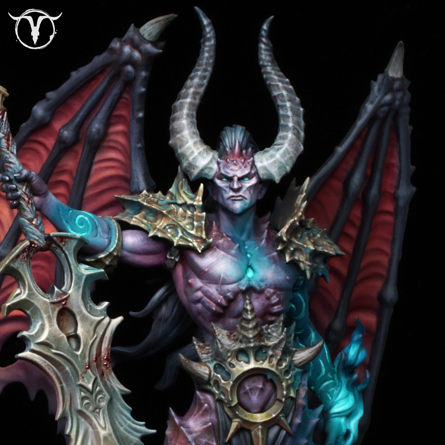 Akelarre Models Belial Prince of Hell figurine résine 75mm