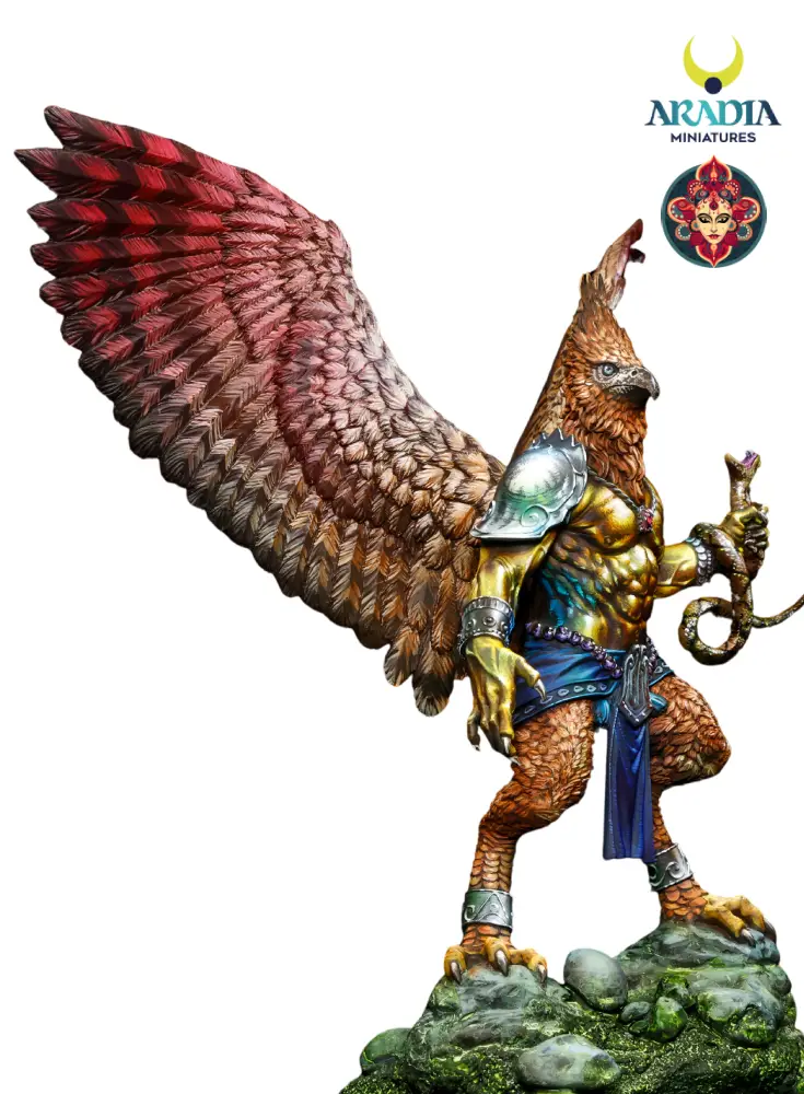 Aradia Kali Yuga Garuda King Birds figurine résine oiseau