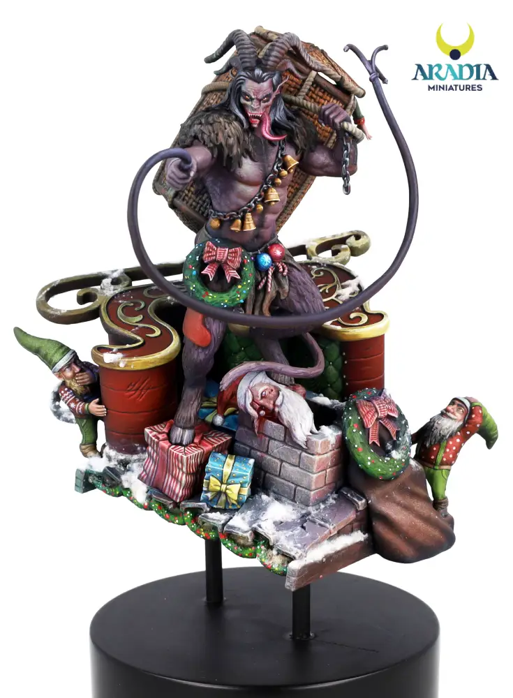 Aradia The night of the Krampus figurine résine à peindre
