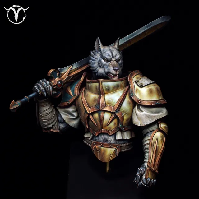 Akelarre Models Busts Craidd Shadowbiter buste résine à peindre