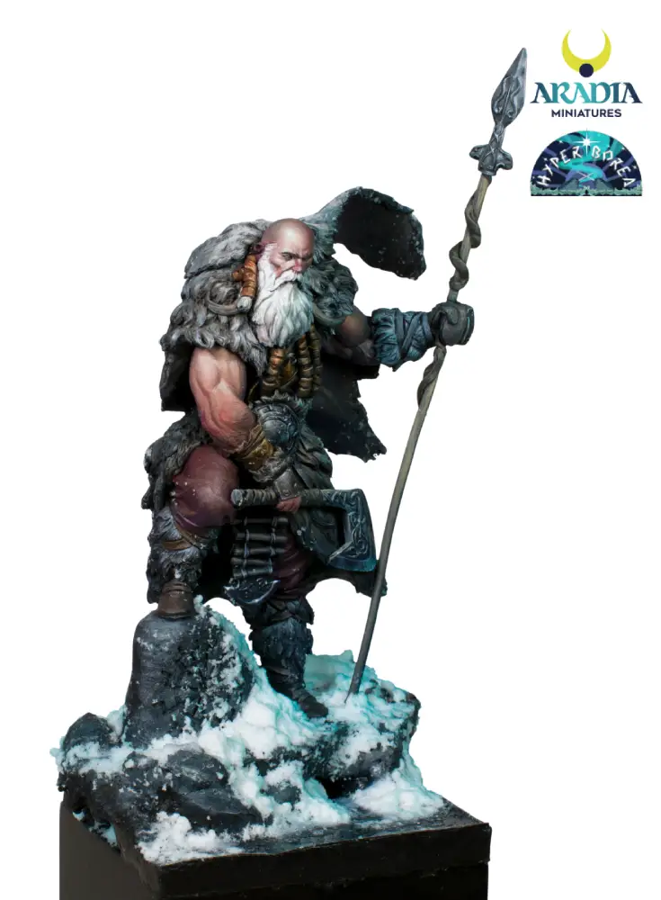 Aradia Hyperborea Imbolc champion Thule figurine résine