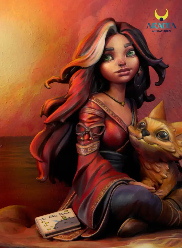 Aradia Classic Fantasy Eiren's Wednesday figurine résine à peindre