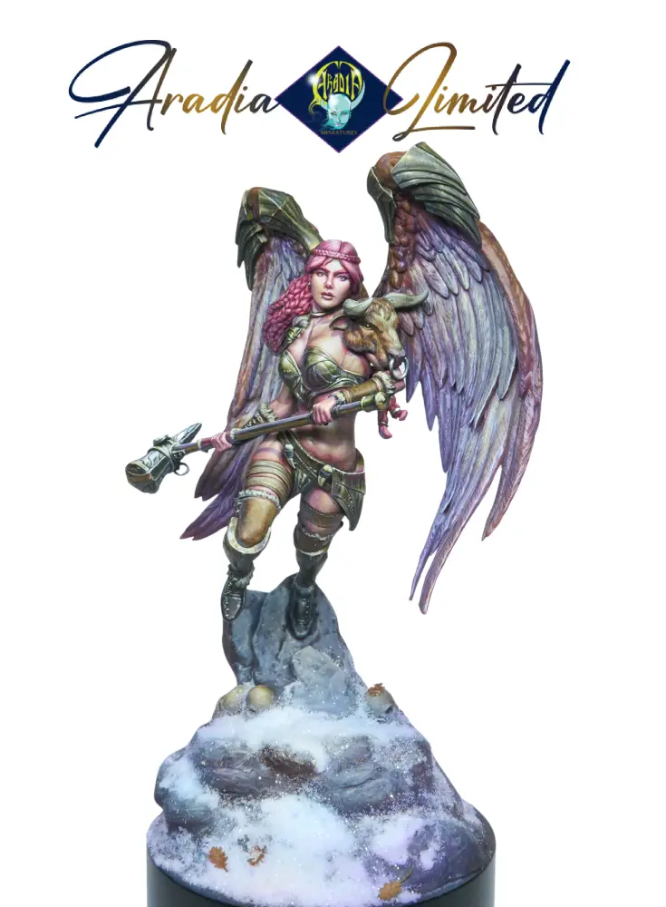 Hyperborea Brynhildr figurine résine valkyrie