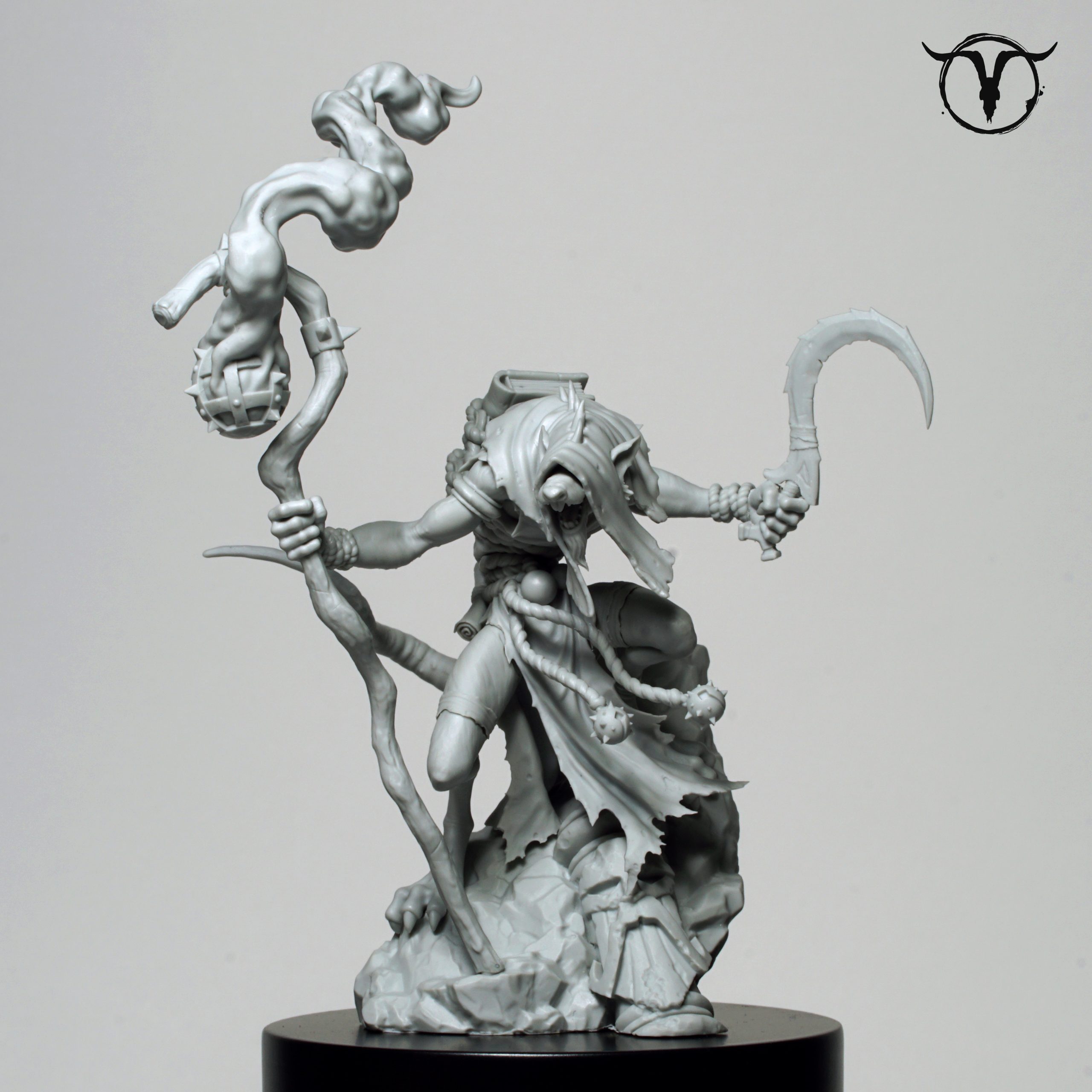 Akelarre 75/80 mm Murktail Nezumi figurine résine normale
