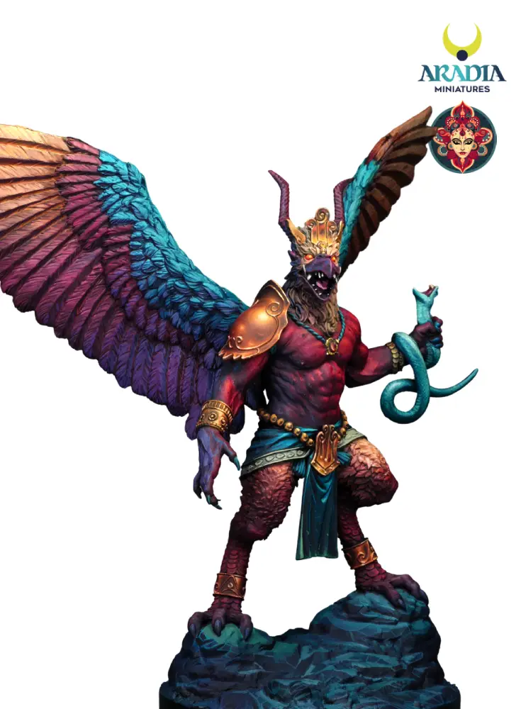Aradia Kali Yuga Garuda King Birds figurine résine oiseau