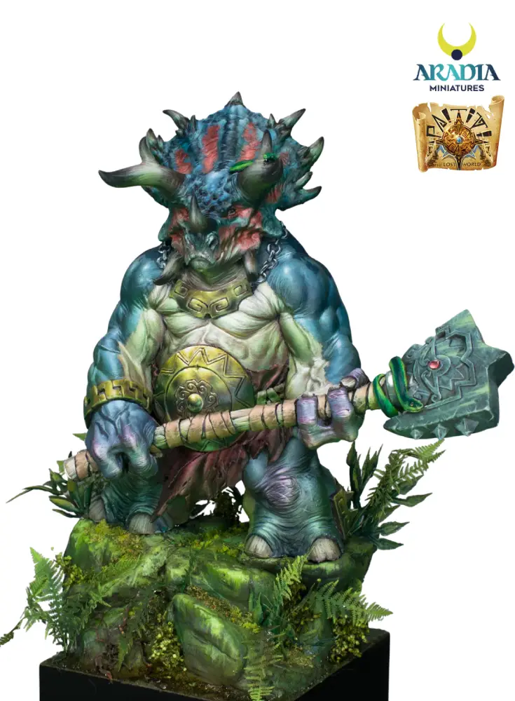 Aradia Minis Paititi Tricebestigon figurine résine à peindre