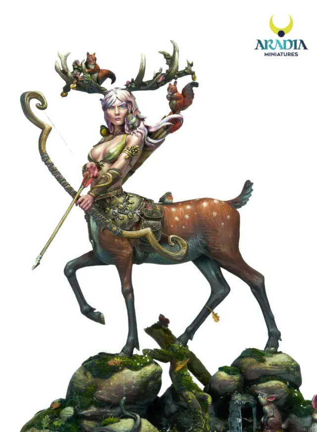 Aradia Classic Fantasy Diana figurine en résine à peindre