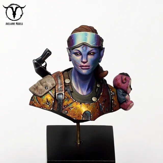 Akelarre Models Noona buste en résine survivante