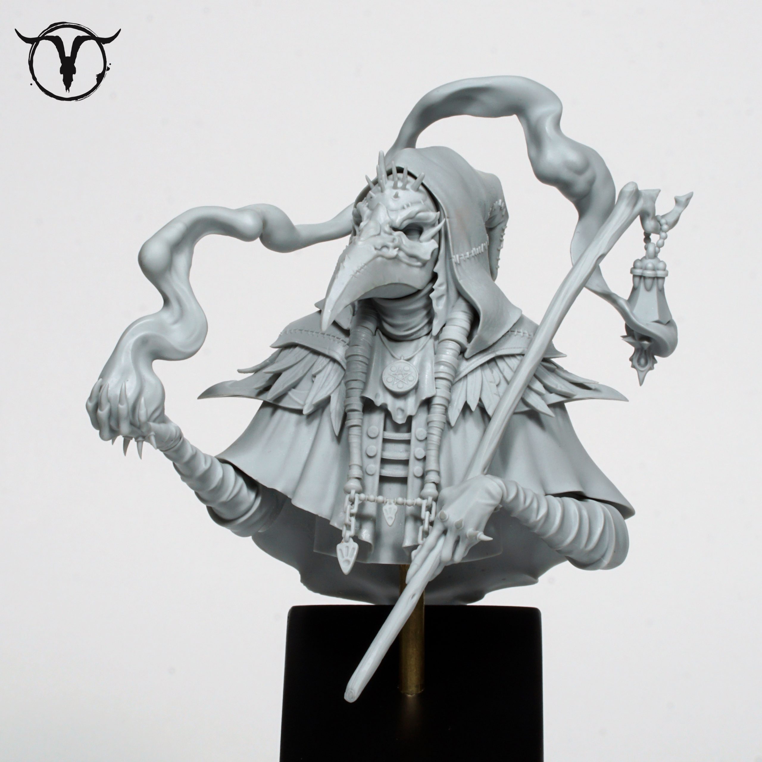 Akelarre Models Busts buste Circe Plague Doctor résine