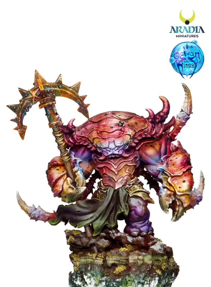 Aradia Ocean Kings Balamus figurine en résine à peindre
