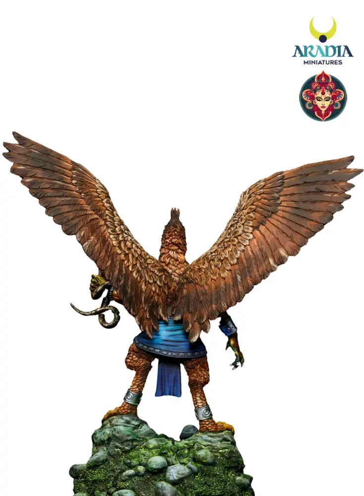 Aradia Kali Yuga Garuda King Birds figurine résine oiseau