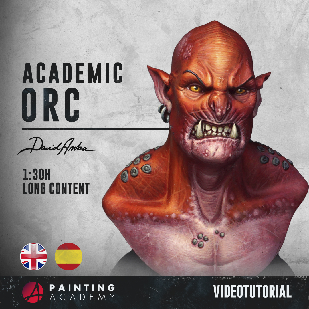 Akelarre Academic Orc tutoriel vidéo peinture 90 min