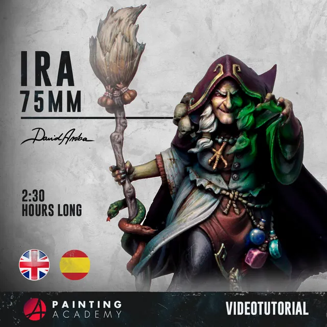 Akelarre Models Ira 75mm tutoriel vidéo peinture 2h30