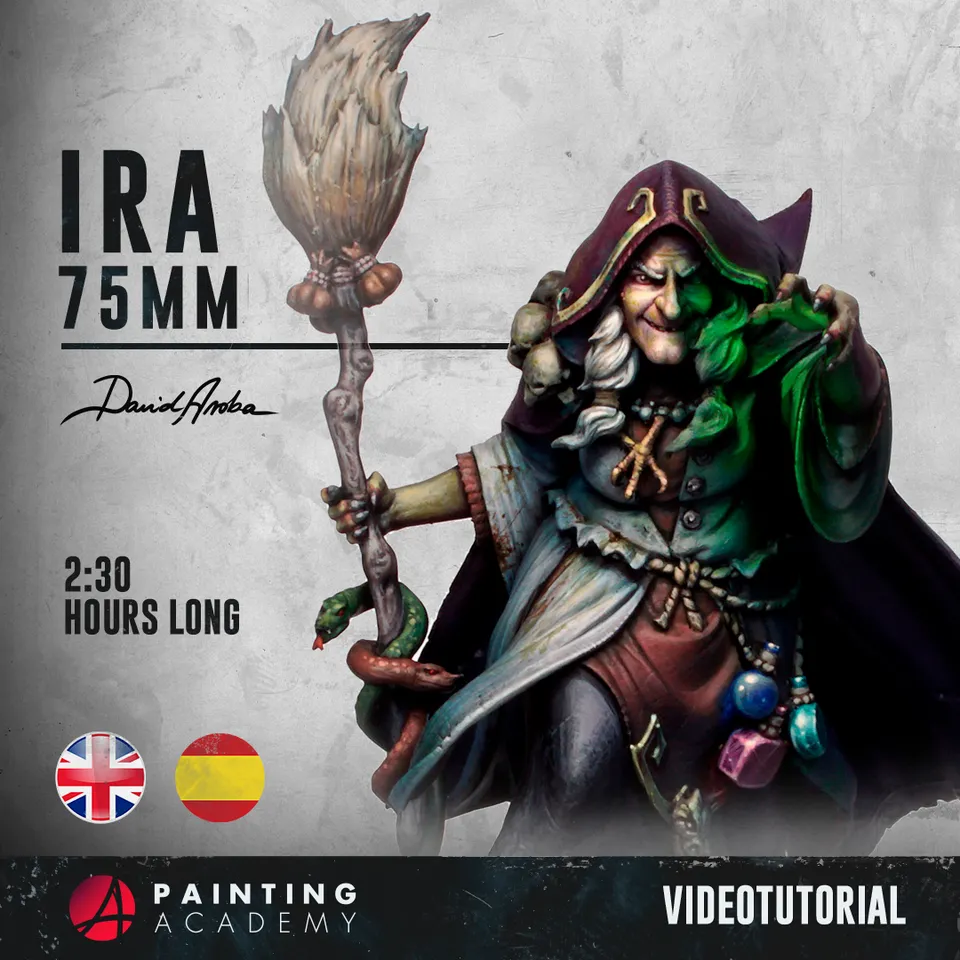Akelarre Models Ira 75mm tutoriel vidéo peinture 2h30