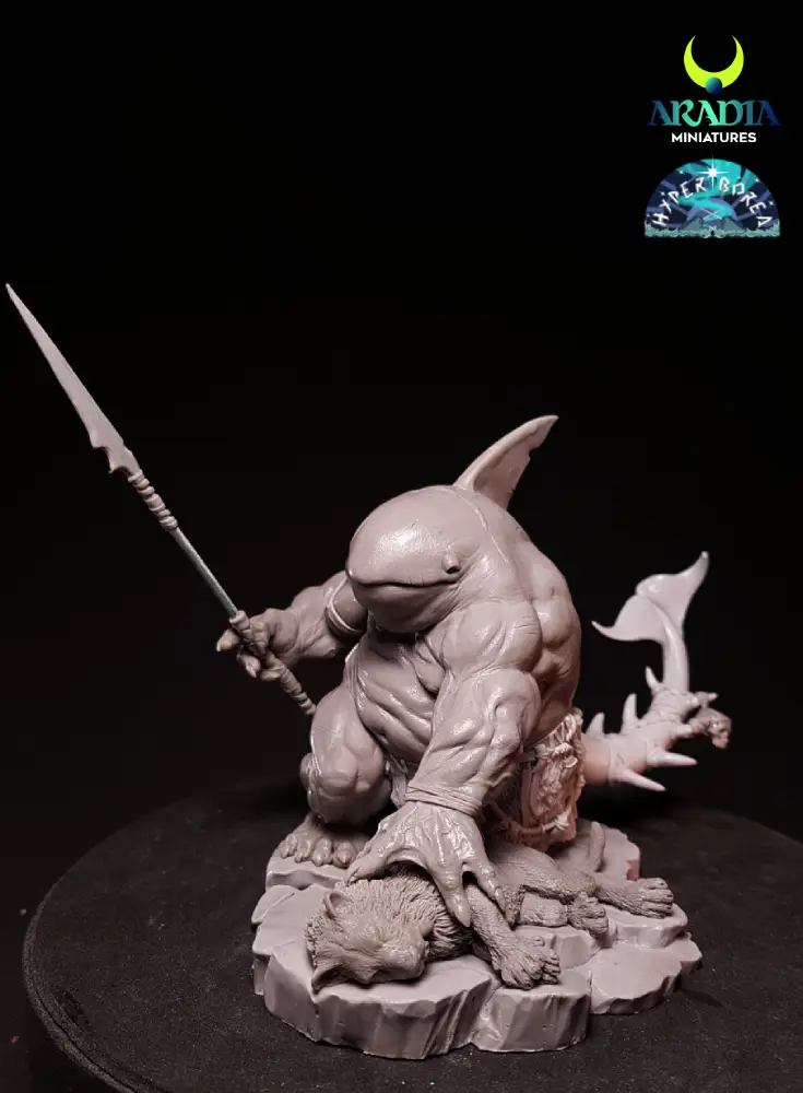 Aradia Minis Hyperborea Tulkha Killer Whale figurine résine à peindre