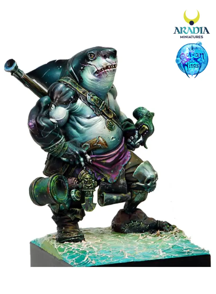 Aradia Minis Ocean Kings Dzhur-ghul figurine résine brigand