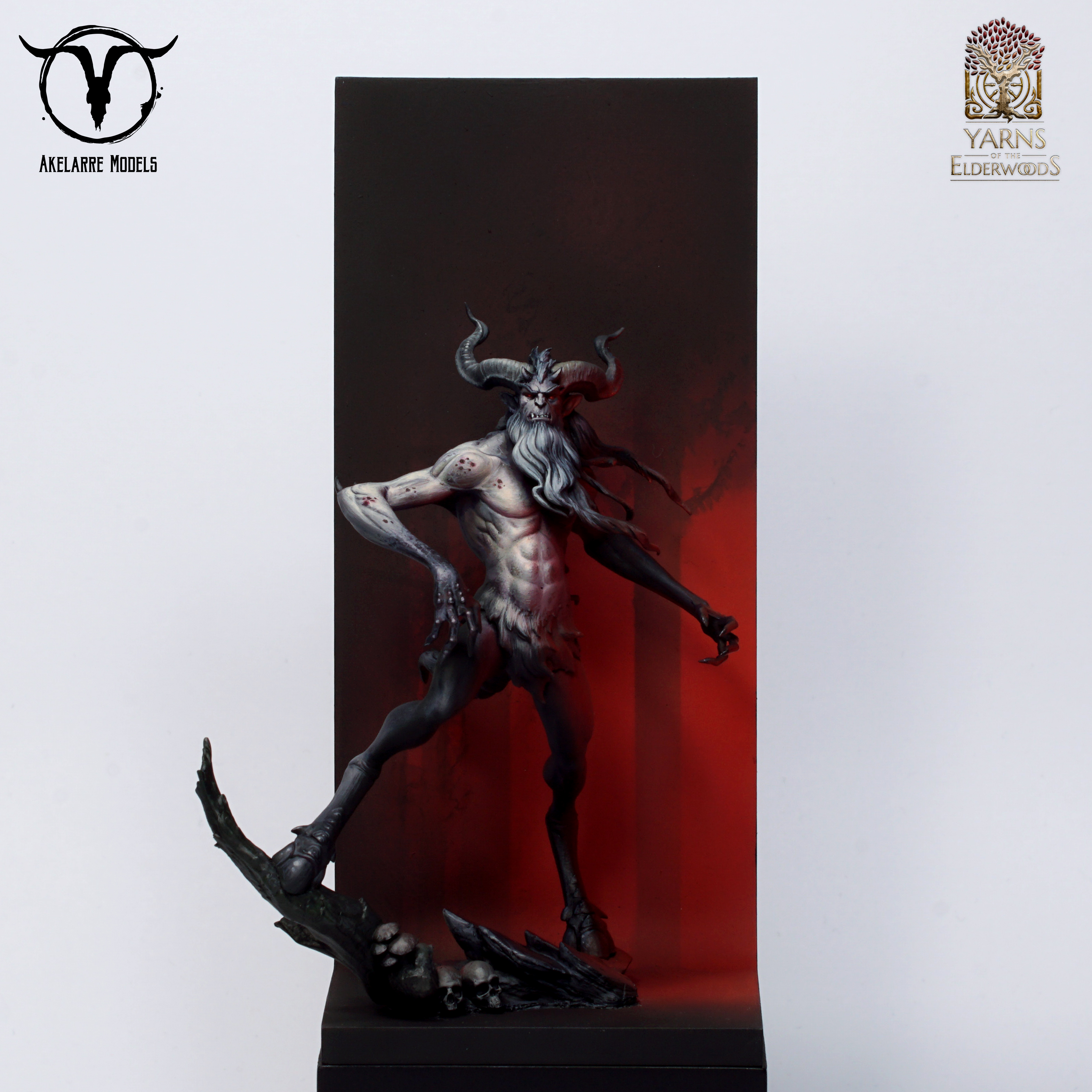 Akelarre A’ker 75mm figurine résine esprit bouc