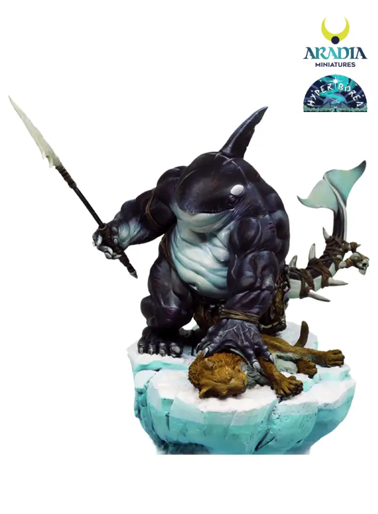 Aradia Minis Hyperborea Tulkha Killer Whale figurine résine à peindre
