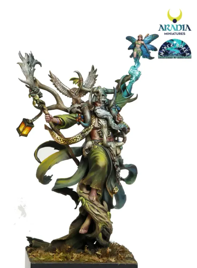 Aradia Minis Hyperborea Finegas figurine résine à peindre