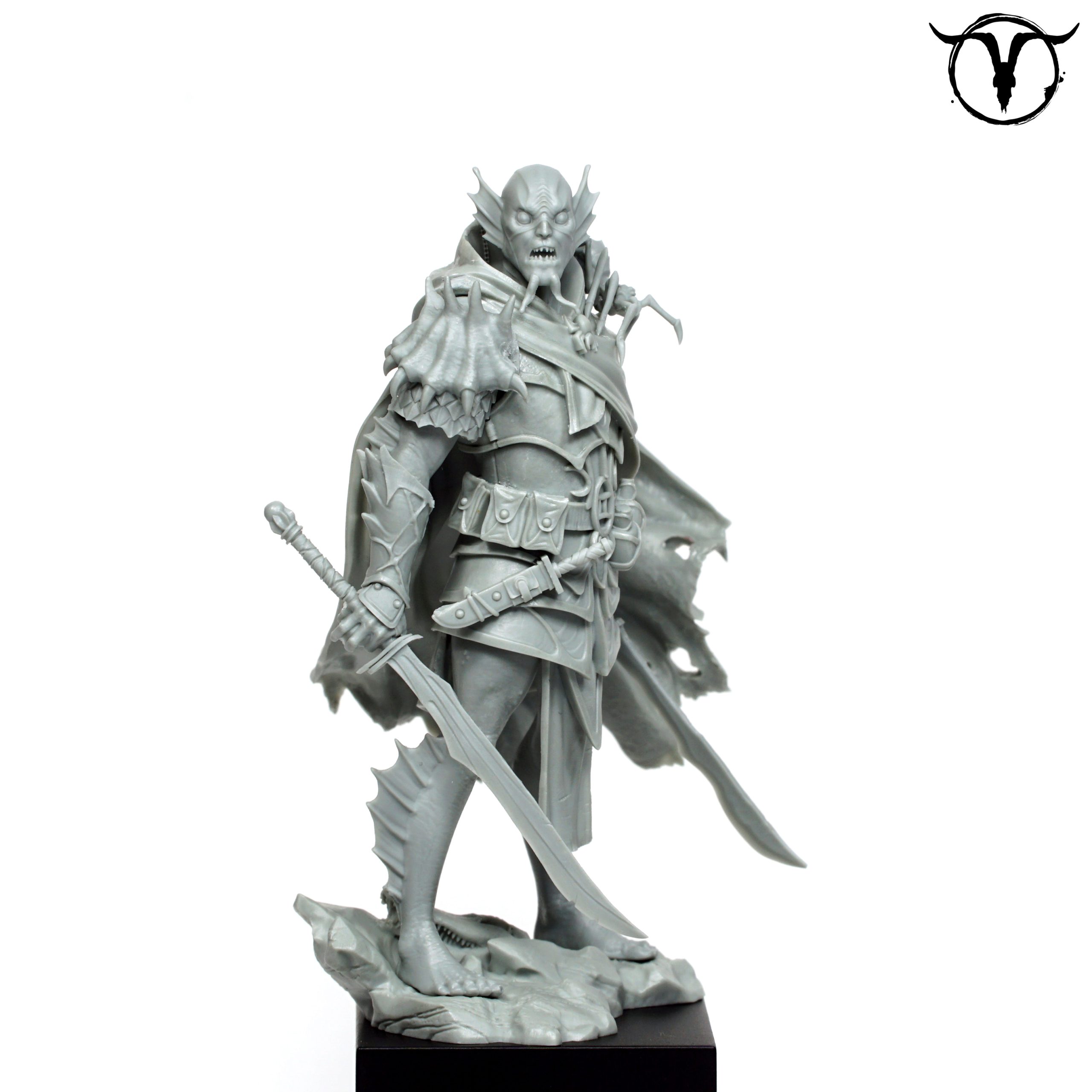 Akelarre 75/80 mm Caldas Knight Black Lagoon figurine résine
