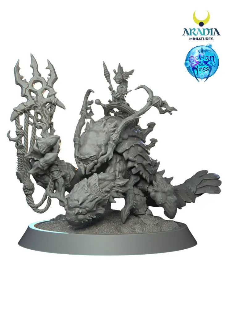 Aradia Minis Ocean Kings Seismara troll figurine résine