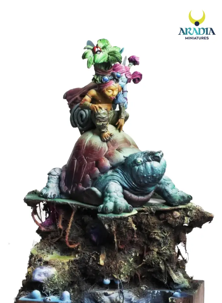 Aradia Minis Classic Sina and Knight figurine résine