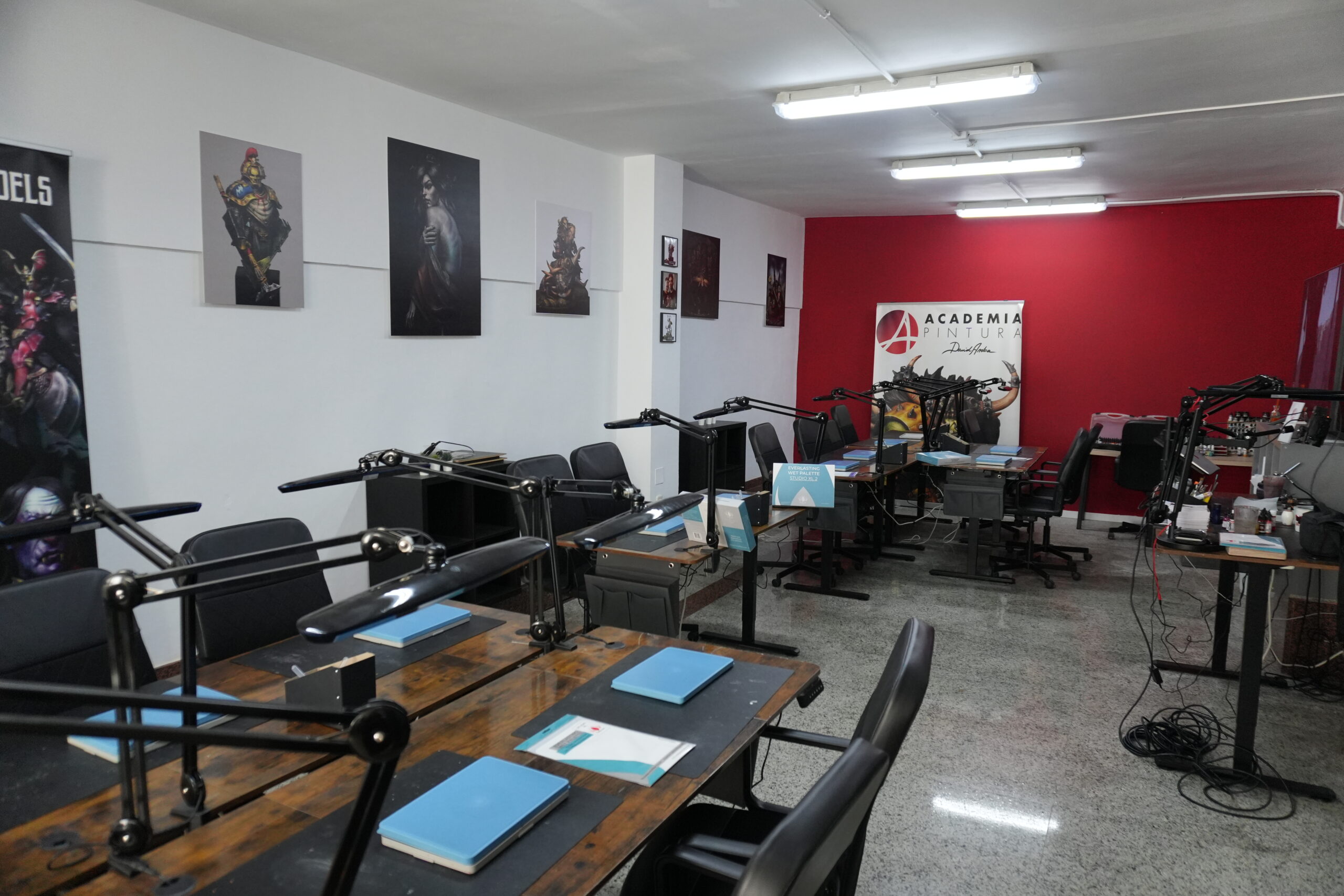 Akelarre Models Busts Masterclass peinture bustes David Arroba