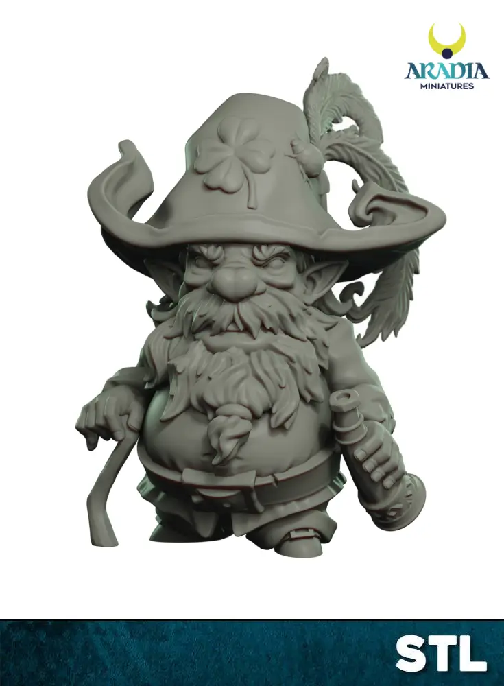 Aradia Minis Classic Paddy fichier STL à peindre