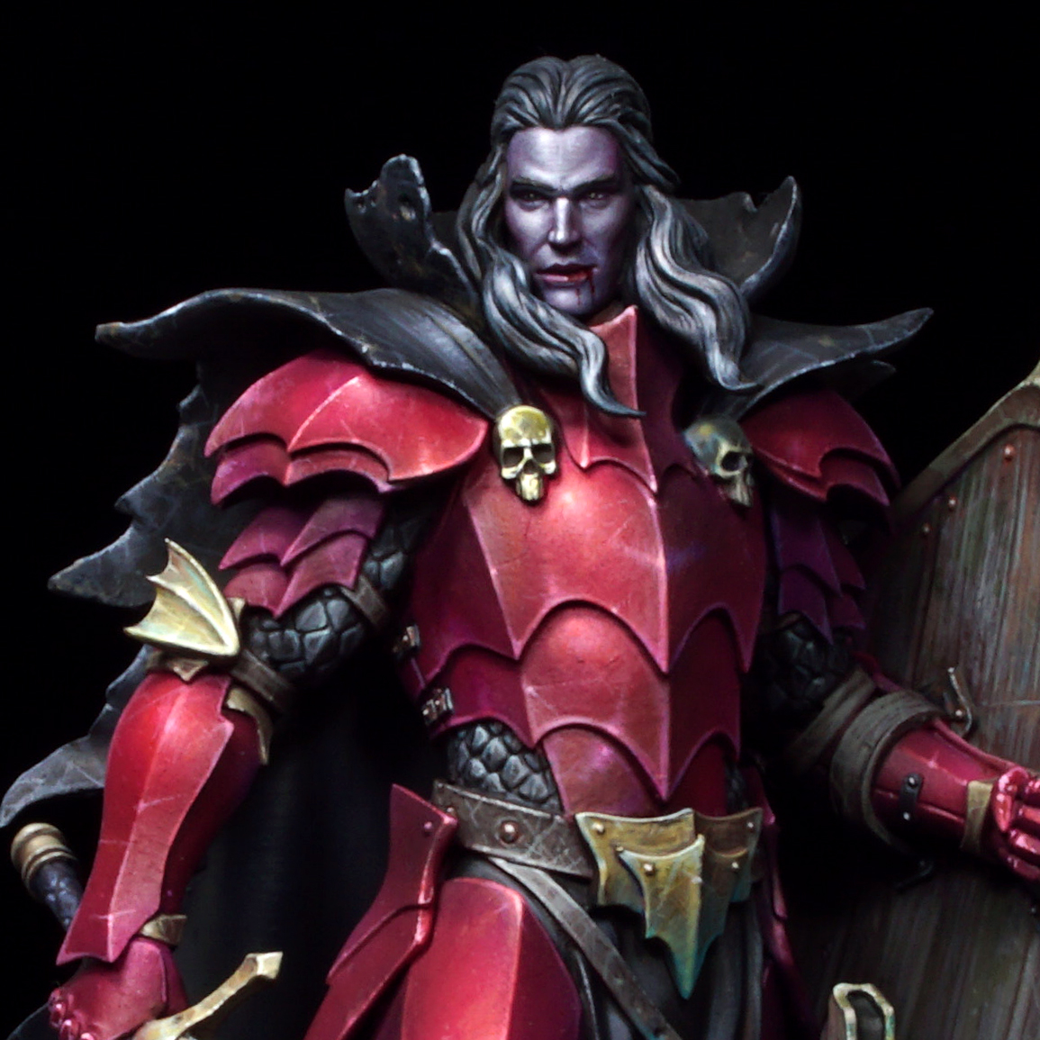 Akelarre Models 80mm figurine Dracul Lord Undead résine