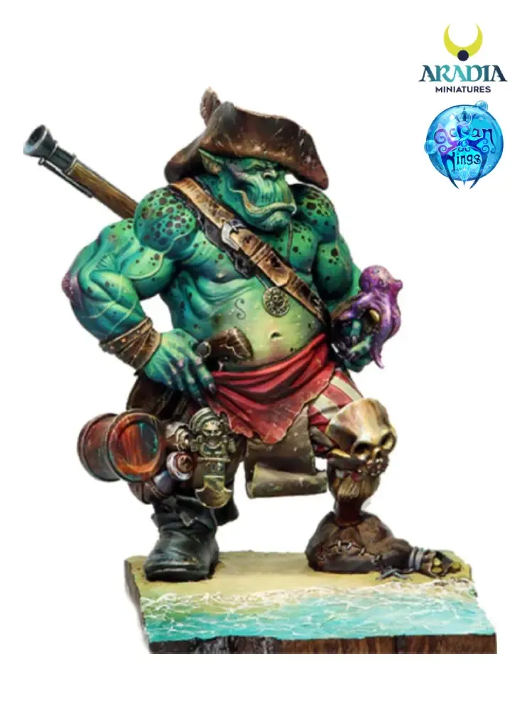 Aradia Minis Ocean Kings Dzhur-ghul figurine résine brigand