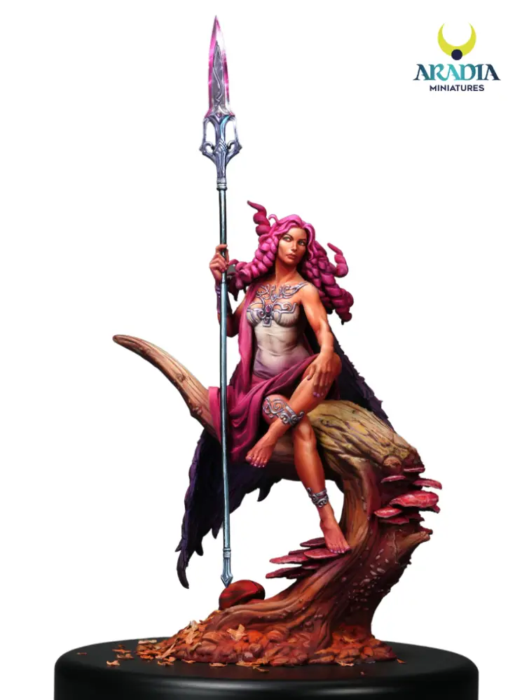Aradia Minis Classic Fantasy Lilia figurine résine héroïne