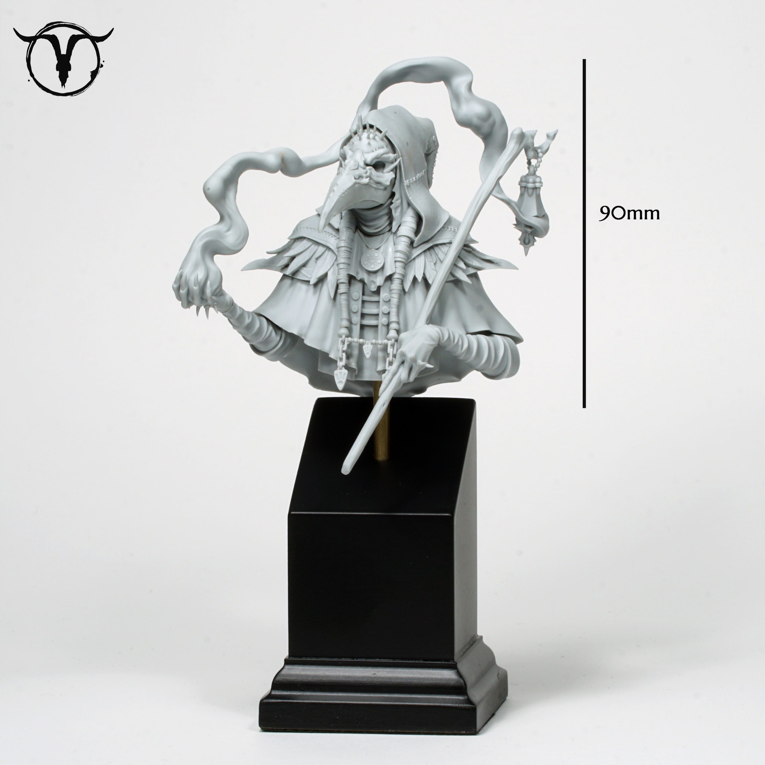 Akelarre Models Busts buste Circe Plague Doctor résine