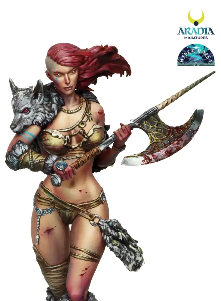 Aradia Hyperborea Anja figurine en résine à peindre
