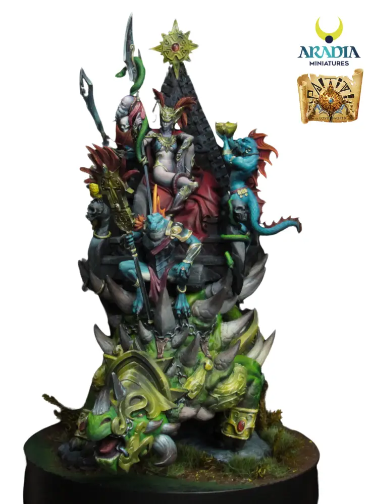 Aradia Minis Paititi Coya Cuzca figurine résine reine