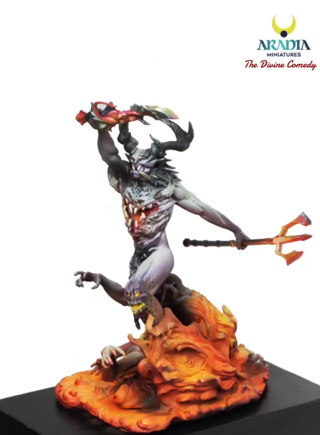 Aradia Dante's Divine Comedy Phlegethon figurine résine à peindre