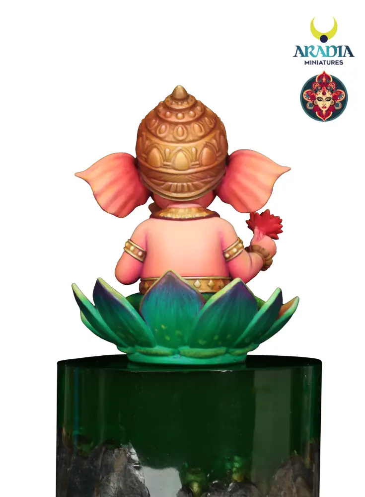 Kali Yuga Ganapati figurine en résine à peindre