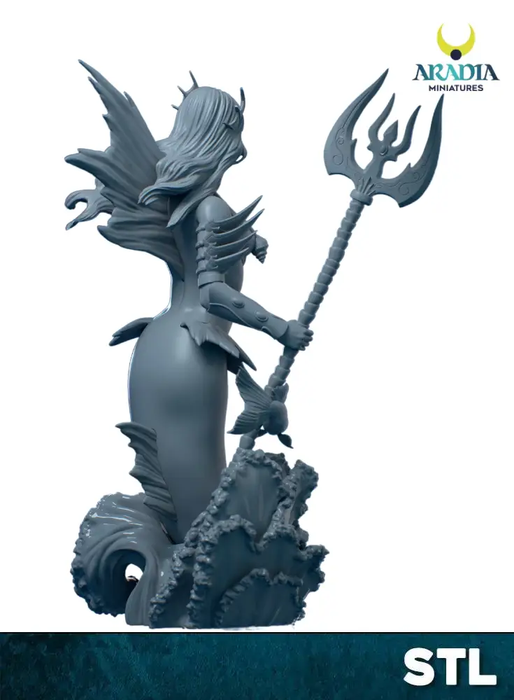 Aradia Minis Ocean Naulei Mermaid fichier STL sirène